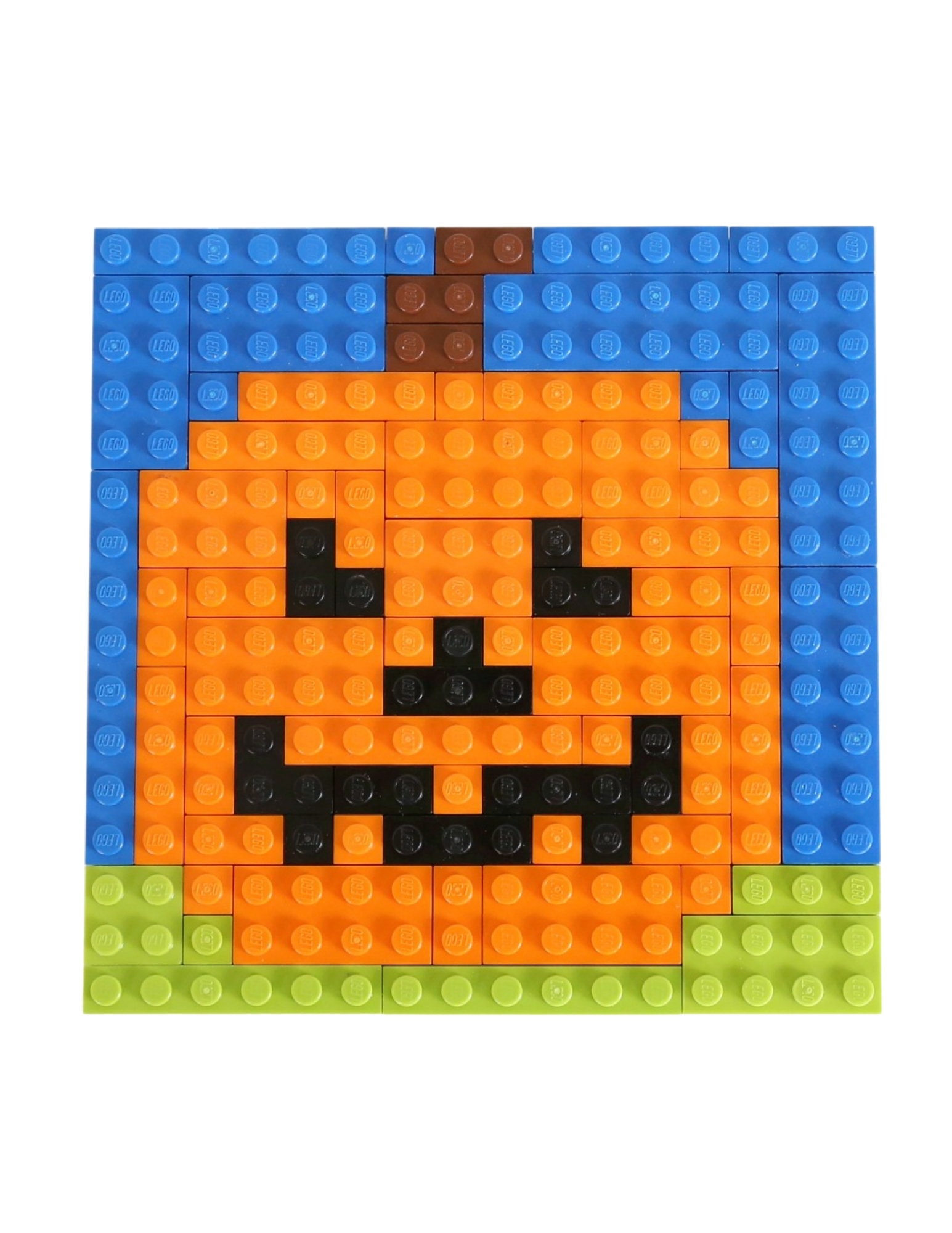 Lego jack-o-lantern