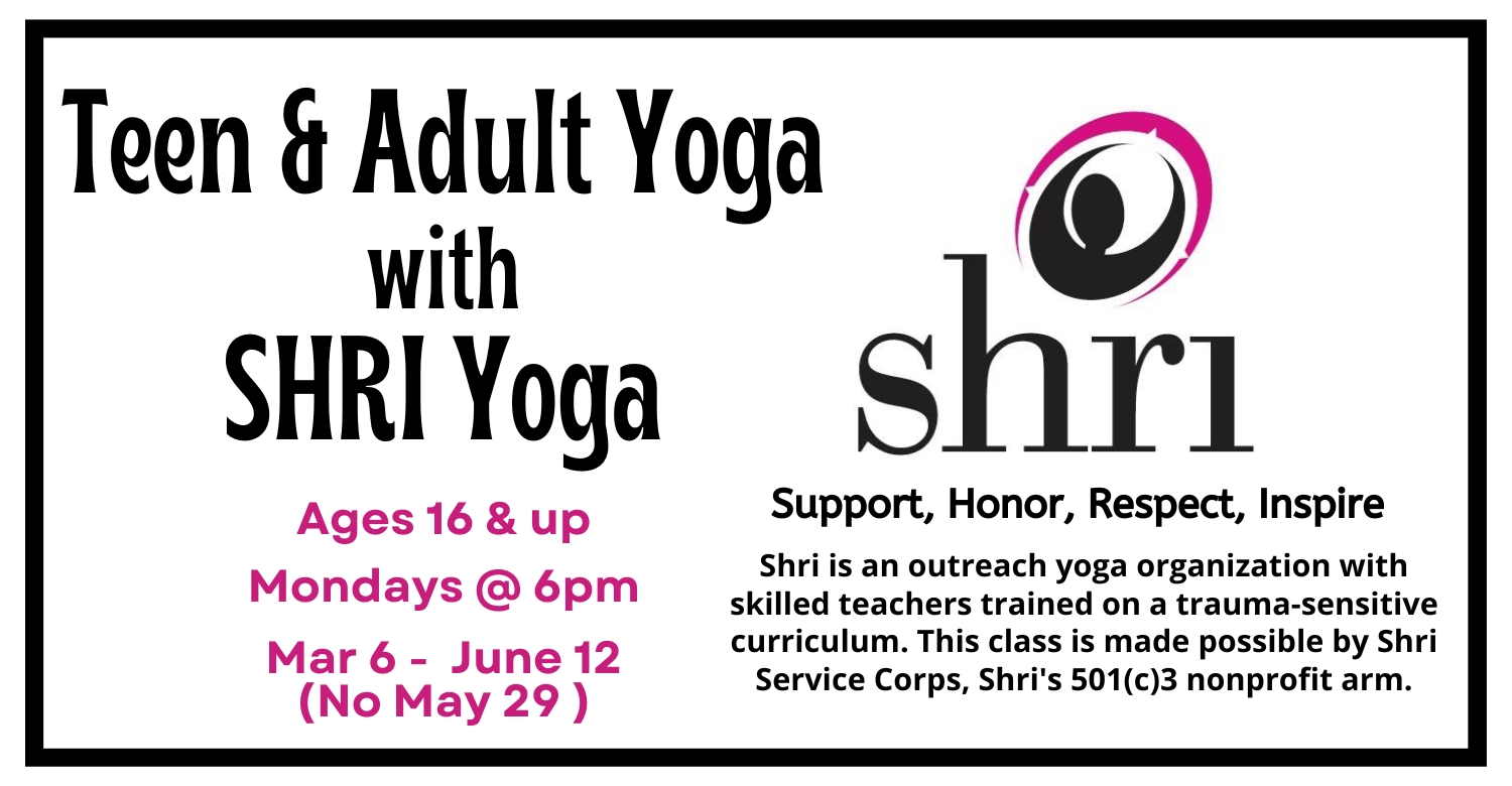 Shri yoga logo.