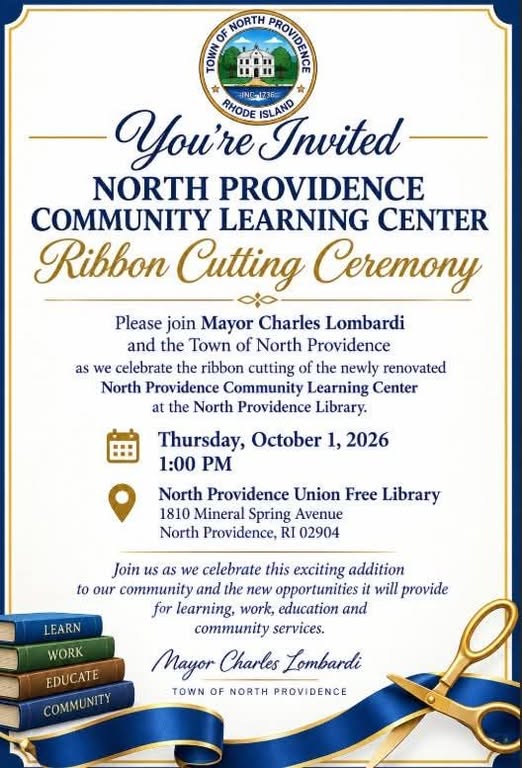 North Providence Community Learning Center Ribbon Cutting Ceremony