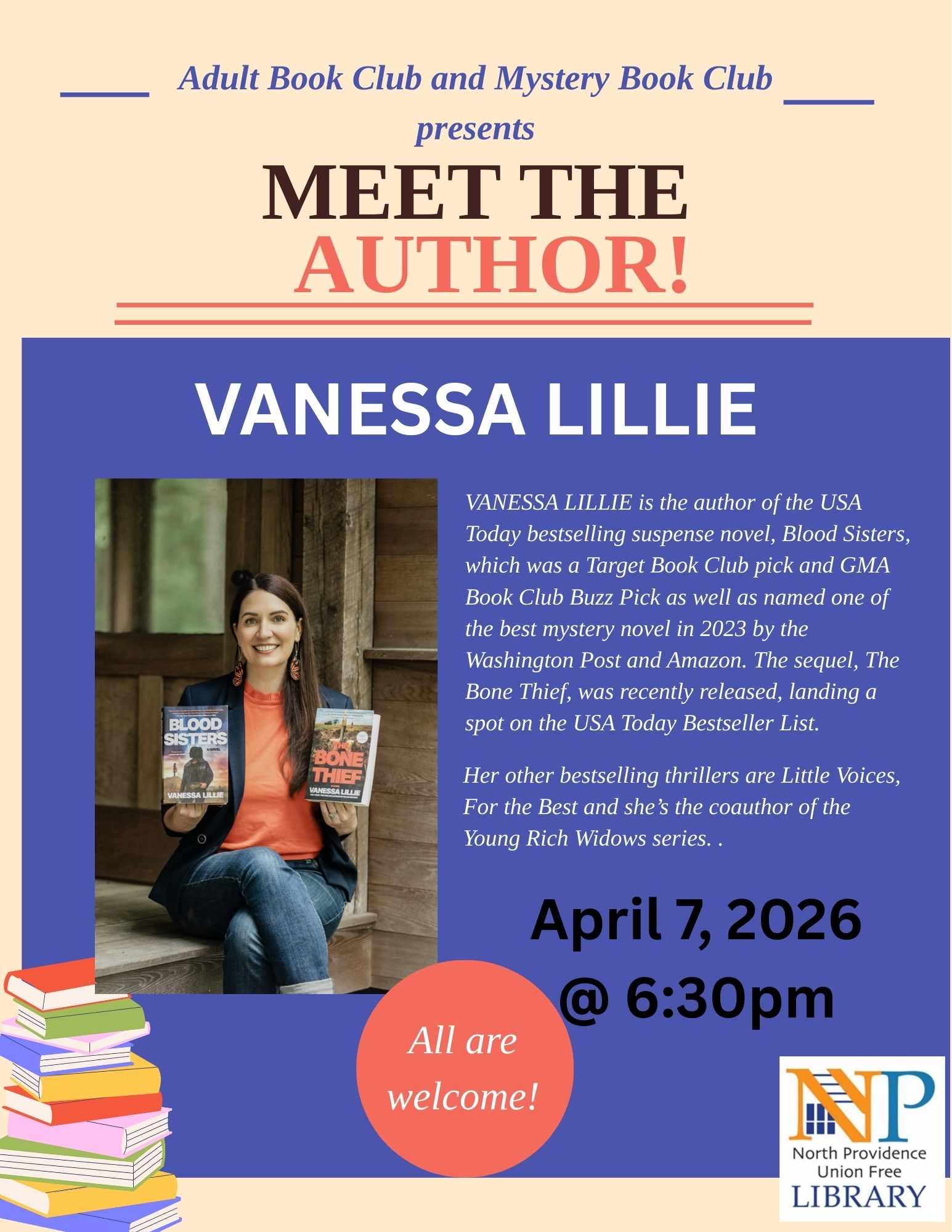 Meet the Author! Vanessa Lillie