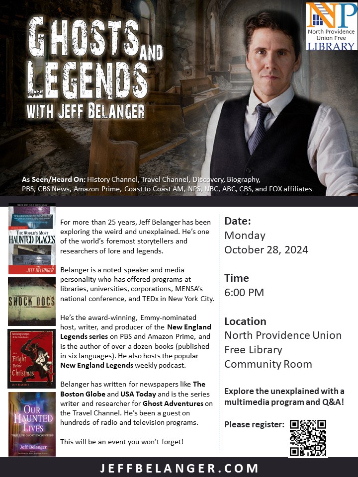 Ghosts and Legends with Jeff Belanger