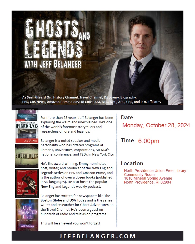 Ghosts and Legends with Jeff Belanger