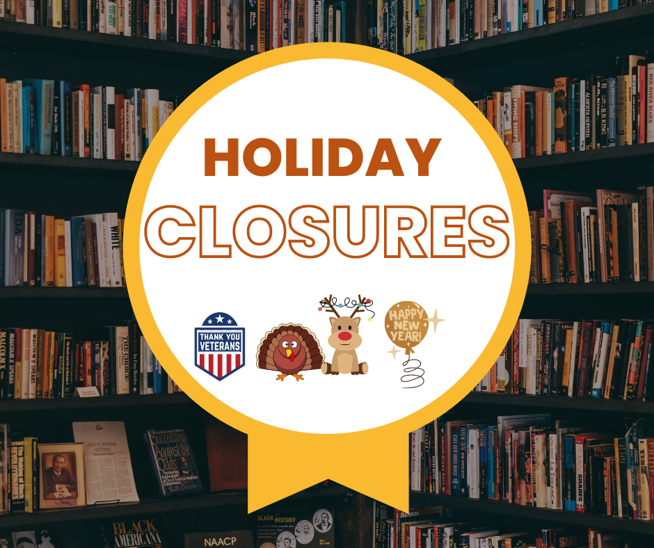 Holiday Closures. Images of a