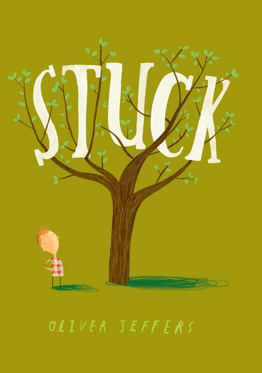 Book Cover for "Stuck" by Oliver Jeffers