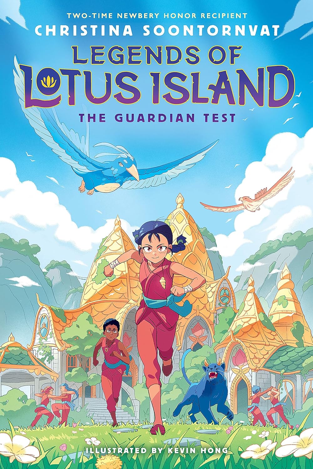 Book Cover for "Legends of Lotus Island: The Guardian Test" by Christina Soontornvat