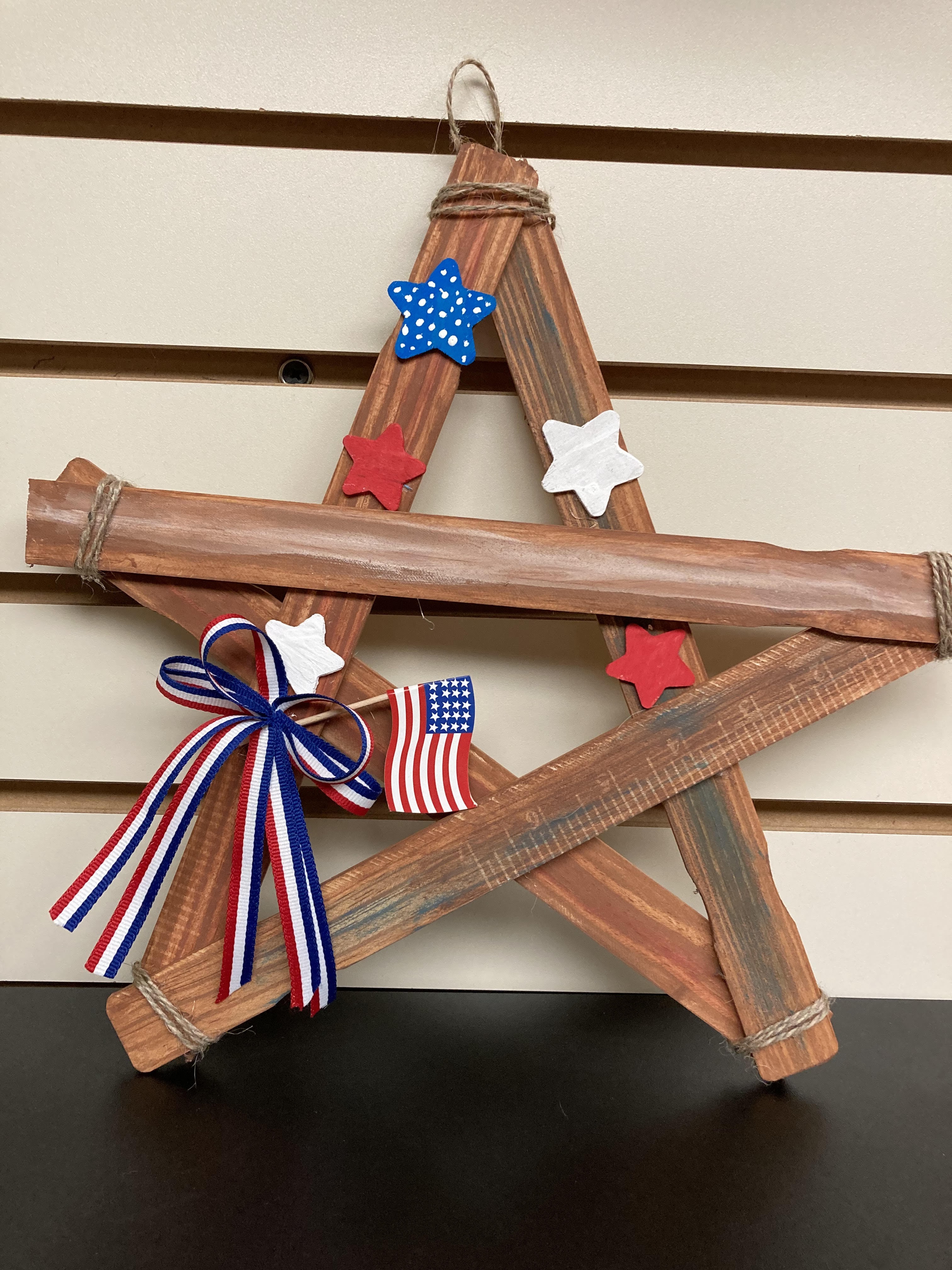 Rustic Star Wall Hanging