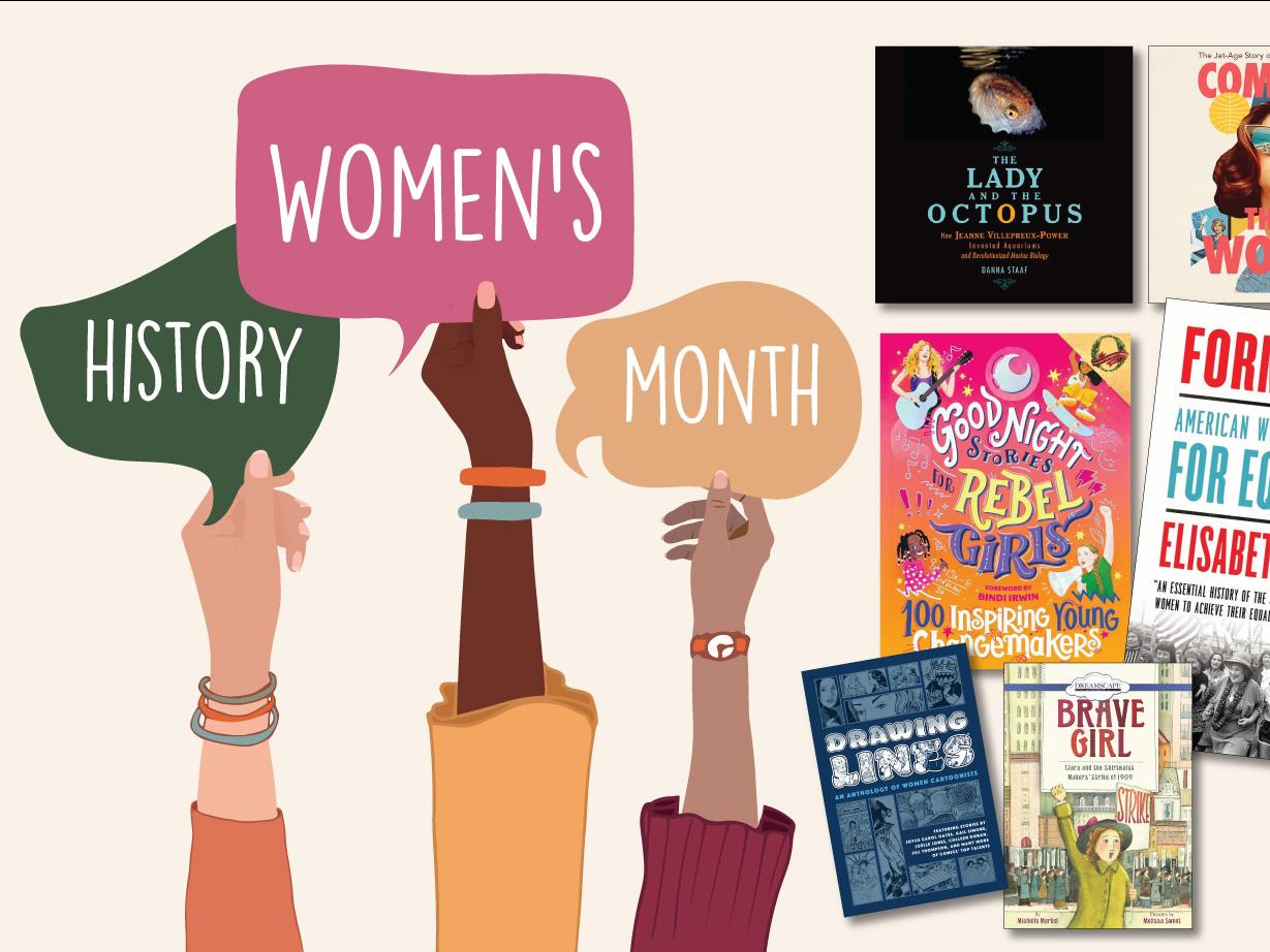 Women's history month on hoopla